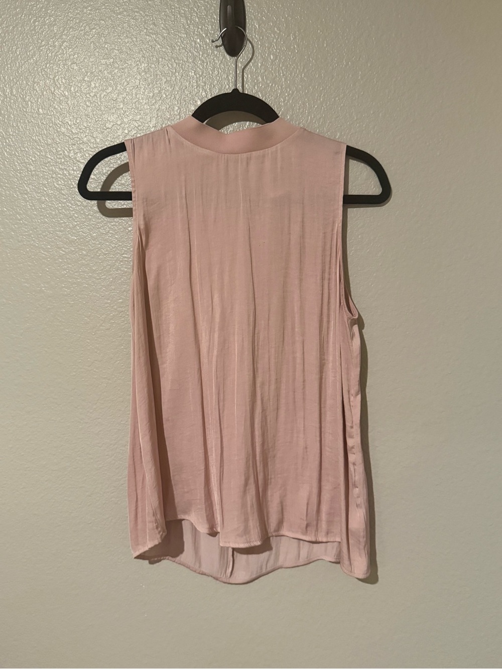 a new day Blush Mock-Neck Sleeveless Top